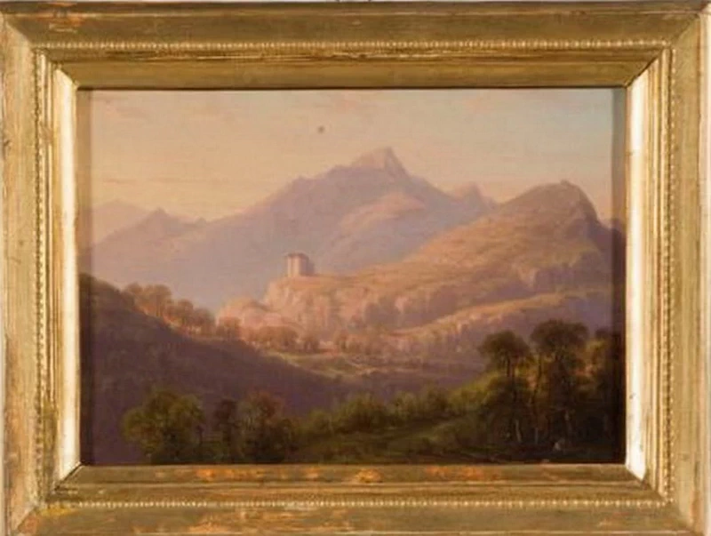  35-Paesaggio montano - Lodi - attribuito 